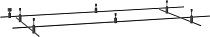 Шинопровод Donolux DL20225L2000x1000A Black Code 1.2