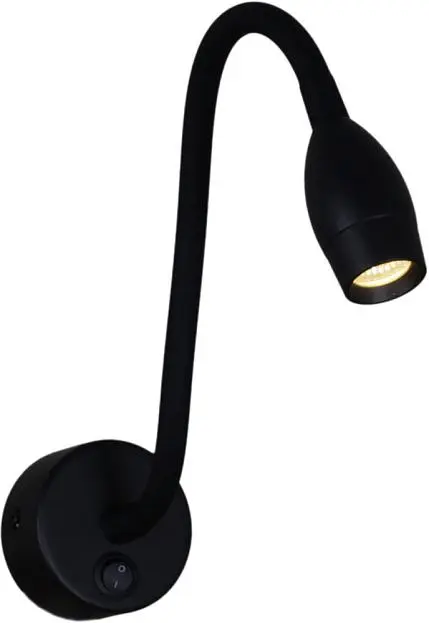 Настенный светильник Reluce 86200-9.2-001MN LED3W BK Настенный светильник Reluce 86200-9.2-001MN LED3W BK