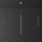 Подвесной светильник STIG Размер M. Цвет латунь. Lampatron 7625-21346