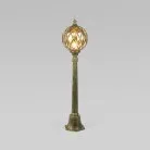 Садовый светильник Elektrostandard Sirius F черное золото a026100