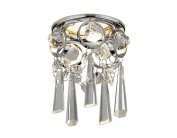 Встраиваемый точечный светильник Ambrella light K2222 CH/CL Crystal Spot