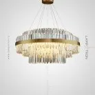 Кольцевые люстры и светильники VOYAGE Lampatron 6460-17401