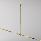 Крепление потолочное Long 700мм с вводом питания латунь Technical Maytoni TRA159C-B1-BS Flarity