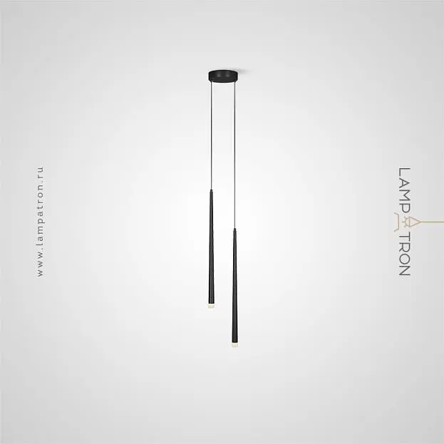 Готовая комбинация светильников ESTEN DUO Цвет Черный Lampatron 7746-21751 Готовая комбинация светильников ESTEN DUO Цвет Черный Lampatron 7746-21751
