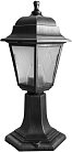 Наземный фонарь Uniel UUL-A01F 60W/E27 IP44 BLACK SILVER