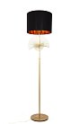 Торшер Lumina Deco LDF 5534 GD+BK Fonti