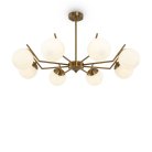 Люстра на штанге Freya FR5173PL-08BS Moonrock