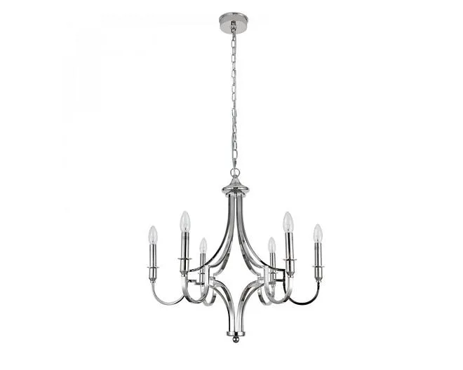 Люстра NEWPORT 3456/C nickel DANIELA