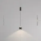 Подвесной светильник BENDIX C Цвет Жемчужно-Черный. Теплый свет Lampatron 6787-18605