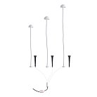 Грунтовый светильник Arte Lamp A1081PA-3WH MOTUS 