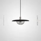 Подвесной светильник GOTWALD Размер S. Цвет Черный. Дерево Lampatron 7081-19424