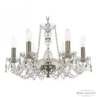 Люстра хрустальная Bohemia Ivele Crystal  119/6/165 Pa