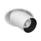 Встраиваемый поворотный светодиодный светильник Ledron EVA DANNY MINI White-Black TRIAC