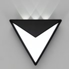 Уличный настенный светильник LED Citilux CLU0804BK DOMUS