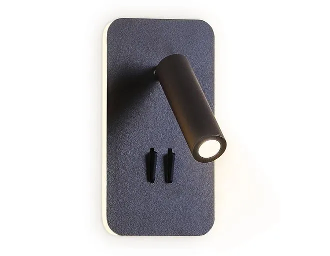 Поворотный настенный светодиодный светильник с выключателем Ambrella light FW255 FW