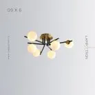 Потолочная люстра MARYON 6 ламп Lampatron maryon-6 4332-10980