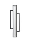 Бра Crystal Lux SOBRE AP35W LED H600 V2 BLACK
