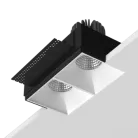 Встраиваемый светодиодный светильник Ledron RISE SQ H KIT2 LED 3K White