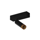 Накладной светодиодный светильник Ledron SAGITONY E S40 Wooden Black