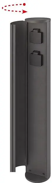 Уличная розетка садовая Oasis Light AL6031-900 Bl 