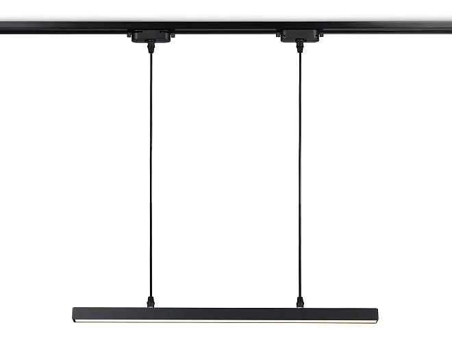 Трековый однофазный подвесной светодиодный светильник Ambrella light GL6785 BK