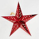 Световая фигура Uniel ULD-H4545-005/STA/2AA WARM WHITE IP20 RED STAR