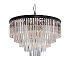 Люстра  Delight Collection10A black/frost 1920s Odeon
