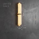 Бра ORTWIN Размер S. Цвет латунь Lampatron ortwin-brass-s 9061-25805