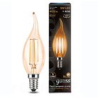 Лампа Gauss 104801005 LED Filament Candle tailed