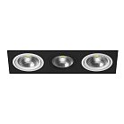 Встраиваемый светильник Lightstar i837600706 INTERO 111 Triple QUADRO