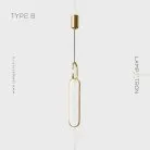 Подвесной светильник BERGEN Тип B. Цвет Латунь Lampatron 6360-17094