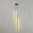 Готовая комбинация светильников LYNNE B DUO Цвет Черный Lampatron lynne-b-duo-black 6103-16372