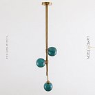 Подвесной светильник MOTEL A Цвет плафонов зеленый. Lampatron motel-a-green 2281-6326