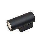 Светильник настенный COB 5Вт, 4000K, CRI80, 220V-240V, 60°,IP65 черный, алюминий, 380лм Vitaluce V2068-1/1A