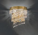 Потолочная люстра Reccagni Angelo Twister 2L WL Gold Settat