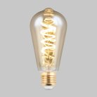 Светодиодная лампа Voltega 7077 Loft Led ST64 4W 2000K E27 DIM VG10-ST64GE27warm4W-FB