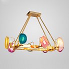 Подвесная люстра AGATE 4 Multicolored 8 Frame ImperiumLoft 191793-26 AGATE04