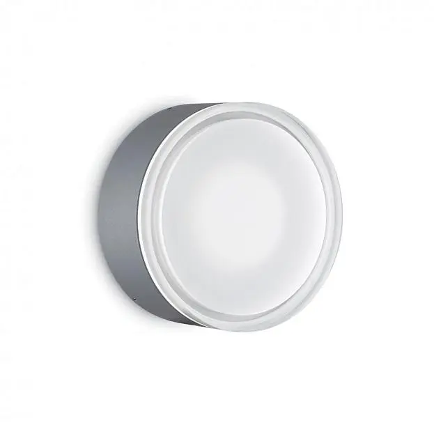 Уличный настенно-потолочный светильник Ideal Lux 168135 URANO PL1 BIG ANTRACITE Уличный настенно-потолочный светильник Ideal Lux 168135 URANO PL1 BIG ANTRACITE