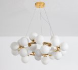 Подвесная люстра Lumina Deco LDP 6033-25 GD Marsiada