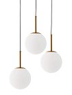 Подвесная люстра Lumina Deco LDP 6030-3-RD MD Fredica