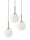Подвесная люстра Lumina Deco LDP 6030-3-RD MD Fredica