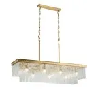 Подвесная люстра Belfast 6308-10C BR CL Harland