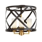 Подвесной светильник Lumina Deco LDP 1242-4 BK+MD Astila