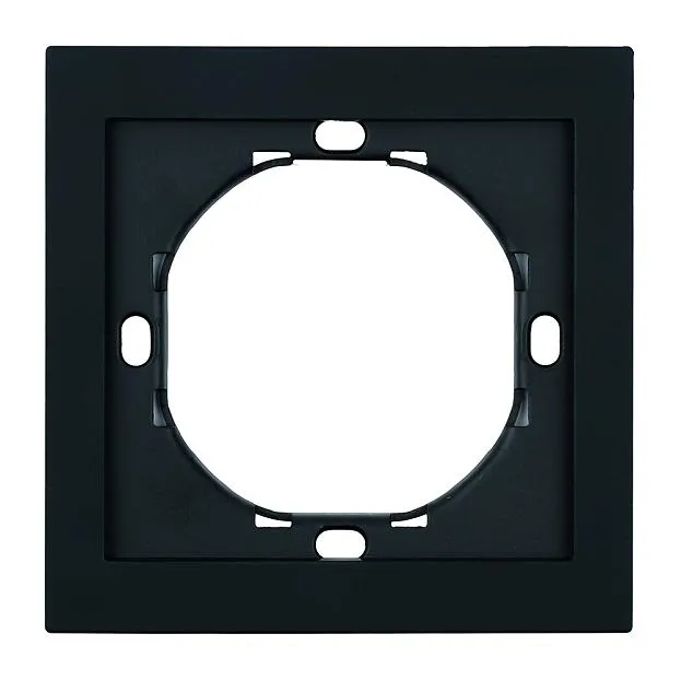 Рамка 1-местная, PFR00-3001-05, черный бархат Stekker 50461 Мия