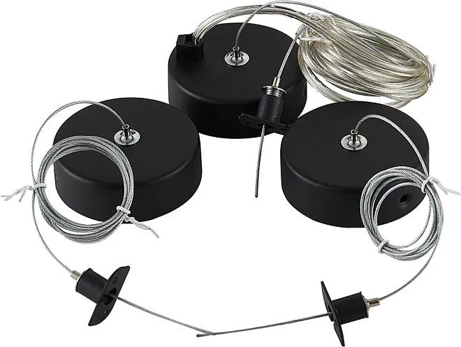 Крепление для шинопровода Donolux Suspension kit DLM900RBlack Крепление для шинопровода Donolux Suspension kit DLM900RBlack
