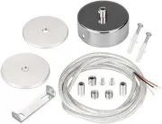 Подвес токопроводящий ARL-SL-ROUND-D70-360deg вертикальный (, провод 2x0.5) Arlight 037772