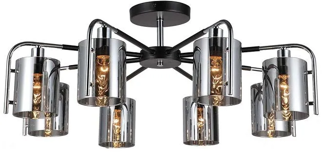 Потолочная люстра Escada 671/8P Chrome Elegant Потолочная люстра Escada 671/8P Chrome Elegant