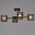 Потолочная люстра Reluce 06400-0.3-04 BK+COP