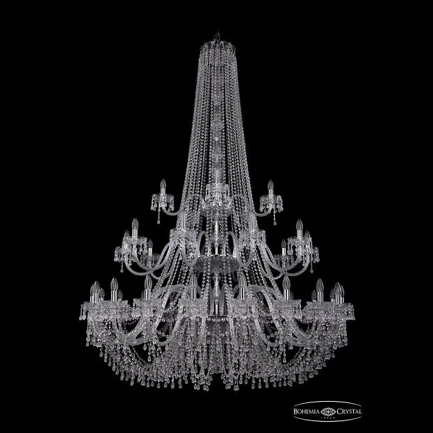 Люстра хрустальная Bohemia 1410/20+10+5/530/h-200/3d Ni V0300 Люстра хрустальная Bohemia 1410/20+10+5/530/h-200/3d Ni V0300