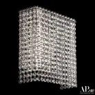 Бра светодиодные хрустальные APL LED SH500.B1.25-27.A.Ni.4000 Sicilia